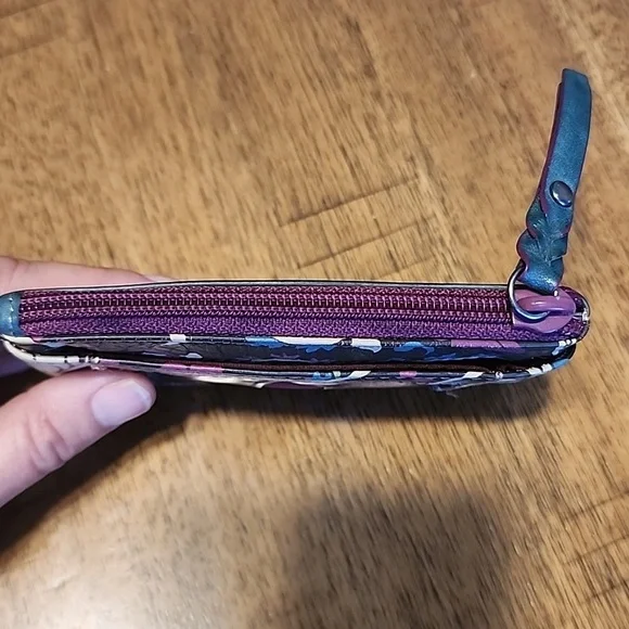 Fossil Multicolor Floral Wallet EUC - Picture 8 of 12